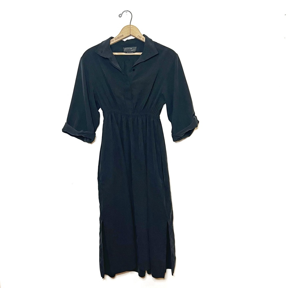 Babaton | Silk Midi Dress